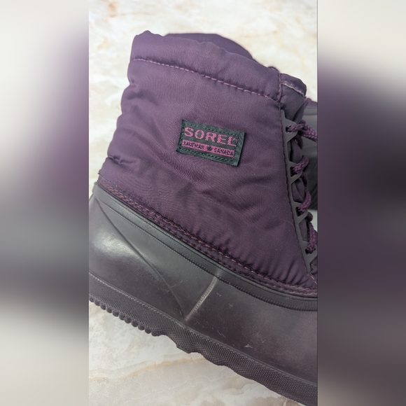 Sorel Kaufman Canada Snow Duck Boots Woman's Size Y8/W10 - Picture 5 of 11